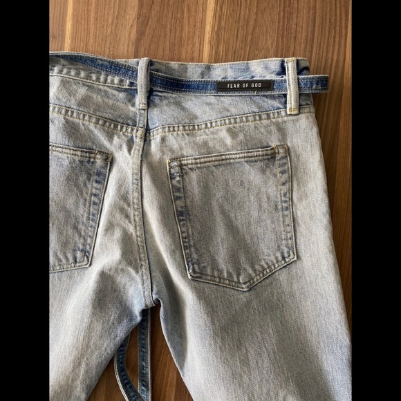 Fear Of God Sixth Collection Belted Jeans - Picture 12 of 12